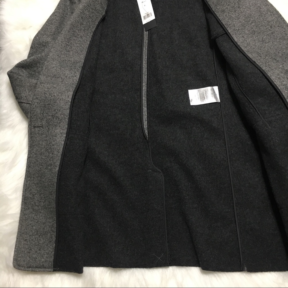 Banana Republic Grey Wool Blend Coat Blazer - Picture 7 of 8